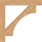 Ekena Millwork Westlake Block Smooth Bracket, Western Red Cedar, 5 1/2"W x 46"D x 46"H BKT06X46X46WTL05SWR - alternate 2